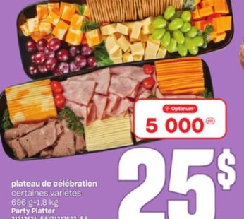 PLATEAU DE CÉLÉBRATION