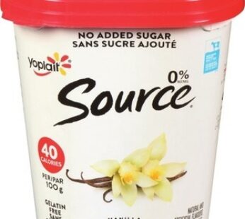 YOGOURT SOURCE 630 G, TUBES 8X56 G OU MINIGO 6X60 G YOPLAIT