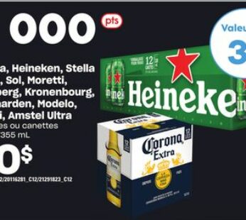 bière Corona, Heineken, Stella Artois, Sol, Moretti, Carlsberg, Kronenbourg,