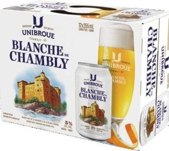 BIÈRE ARCHIBALD, BORÉALE, ST-AMBROISE, BELLE GUEULE, BLANCHE DE CHAMBLY, BLONDE DE CHAMBLY, UNIBROUE, BRASSEURS DE MONTRÉAL, CREEMORE, TROU DU DIABLE OU CHEVAL BLANC, 12×330/341/355 mL