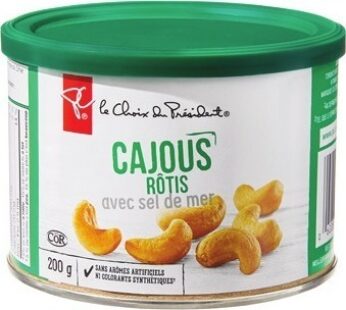 AMANDES, NOIX DE CAJOU OU MÉLANGES DE NOIX PC 200 G