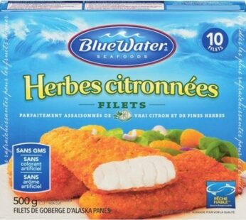 BLUE WATER FROZEN BREADED FISH FILLETS OR BREADED SHRIMP