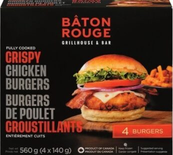 BÂTON ROUGE CRISPY CHICKEN BURGERS