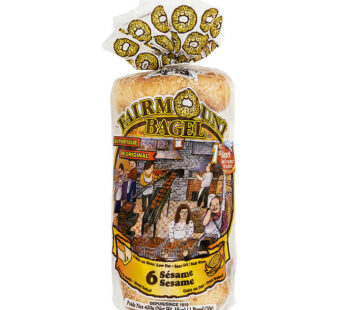 The Original Fairmount Bagel Sesame Seed Bagels 3 × 420 g