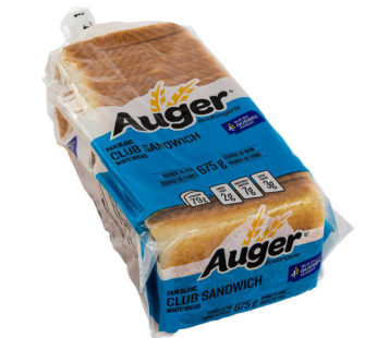 Auger White Club Sandwich Bread 3 × 675 g