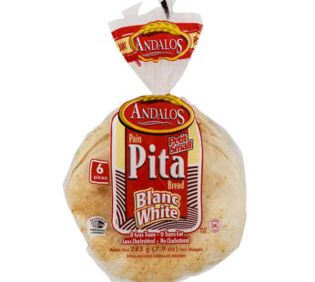 Andalos White Pita Bread 5 × 225 g