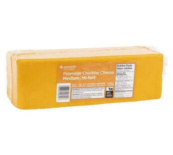 Agropur Medium Cheddar Cheese 2.27 kg