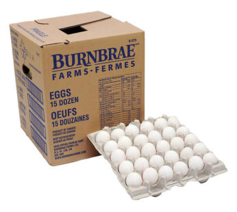 Burnbrae Farms Medium Loose White Eggs 15 dozen