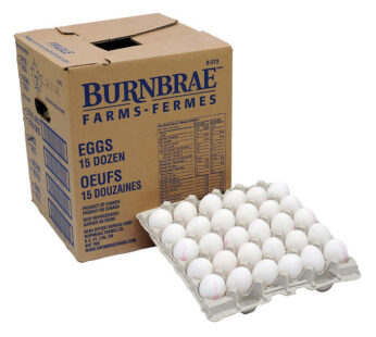 Burnbrae Farms Extra-large Loose White Eggs 15 dozen
