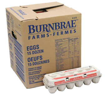 Burnbrae Farms Extra-large White Eggs in Cartons 15 dozen