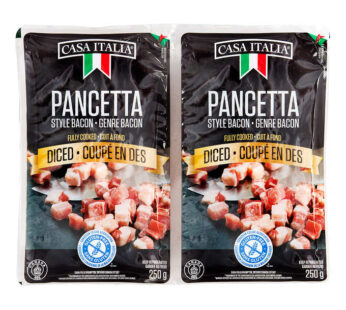 Casa Italia Diced Pancetta 2 × 250 g