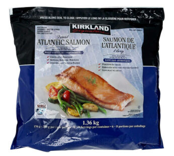 Kirkland Signature Frozen Atlantic Salmon 1.36 kg