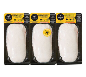 Brome Lake Frozen Boneless Duck Breast 3 x 225 g