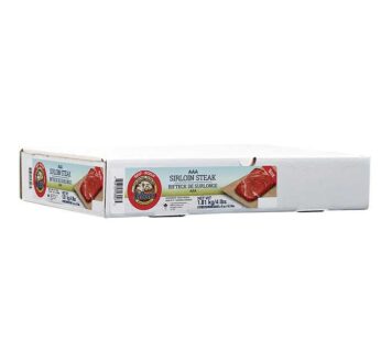 DeBoer’s Frozen Canada AAA Boneless Top Sirloin Steaks Pack of 8