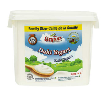 Elegant Whole Milk Dahi Yogurt 1.8 kg
