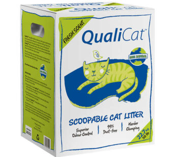 Qualicat Scoopable Cat Litter 22.7 kg